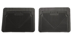 Husky Liners 52021 Heavy Duty Floor Mats 2nd Or 3rd Seat Floor Mats Black