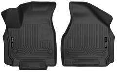 Husky Liners 52041 X-act Contour Series Front Floor Liners Black