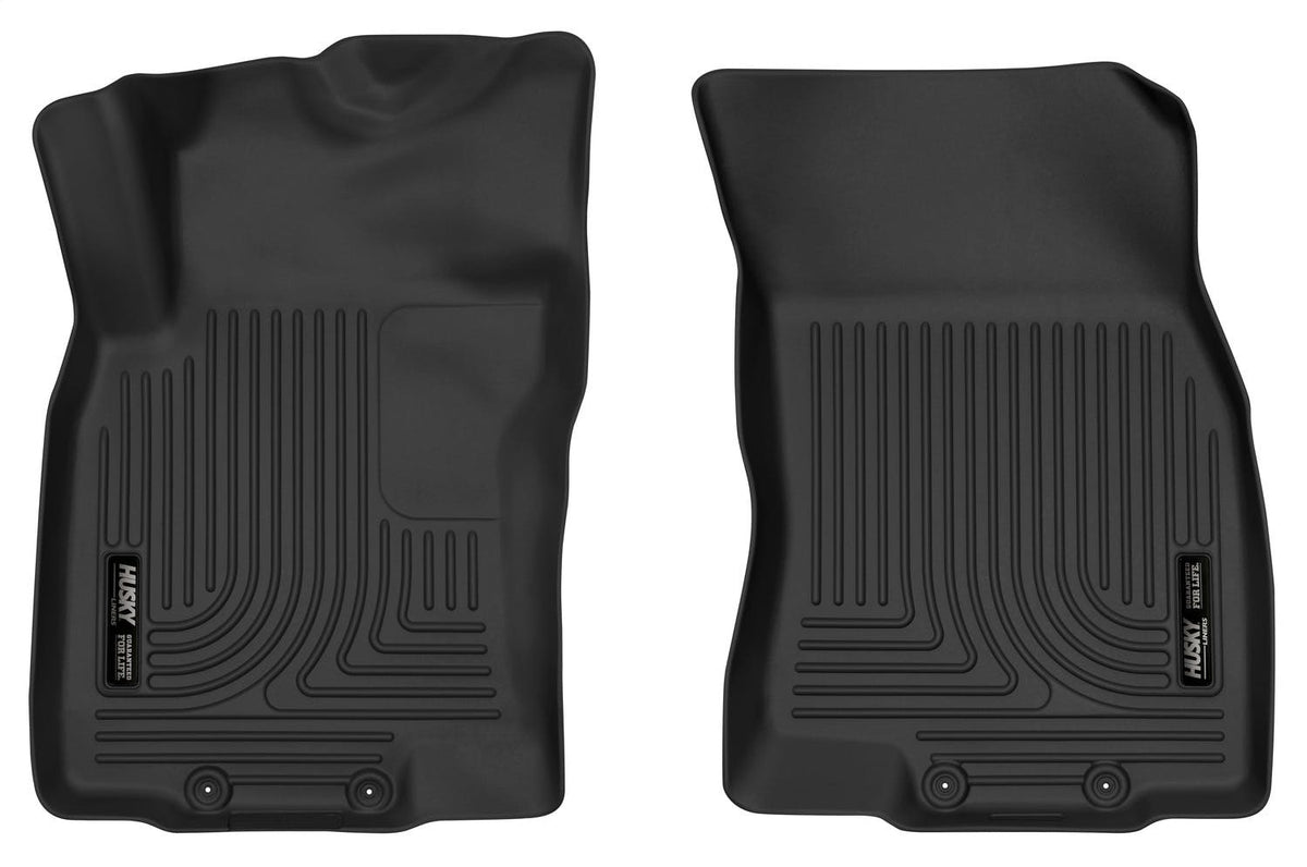 Husky Liners 52151 X-act Contour Series Front Floor Liners Black