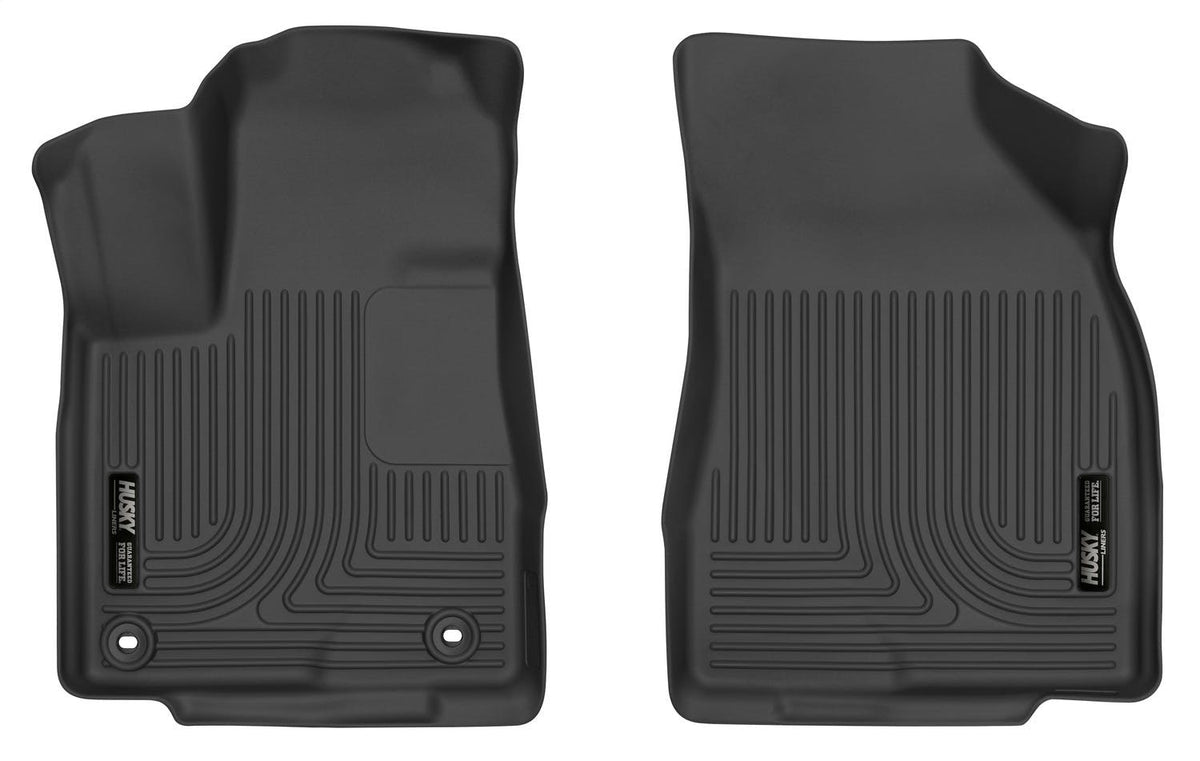 Husky Liners 52311 X-act Contour Series Front Floor Liners Black