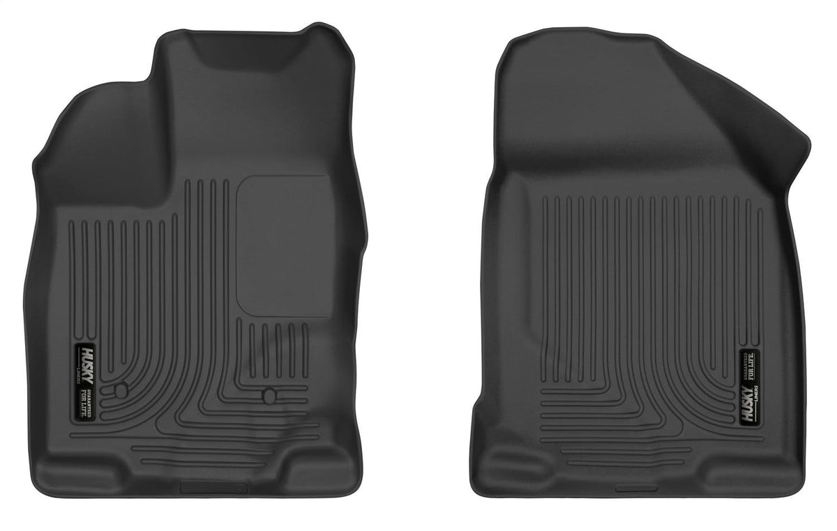Husky Liners 52351 X-act Contour Series Front Floor Liners Black