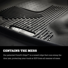 Husky Liners 52891 X-act Contour Series Front Floor Liners Black