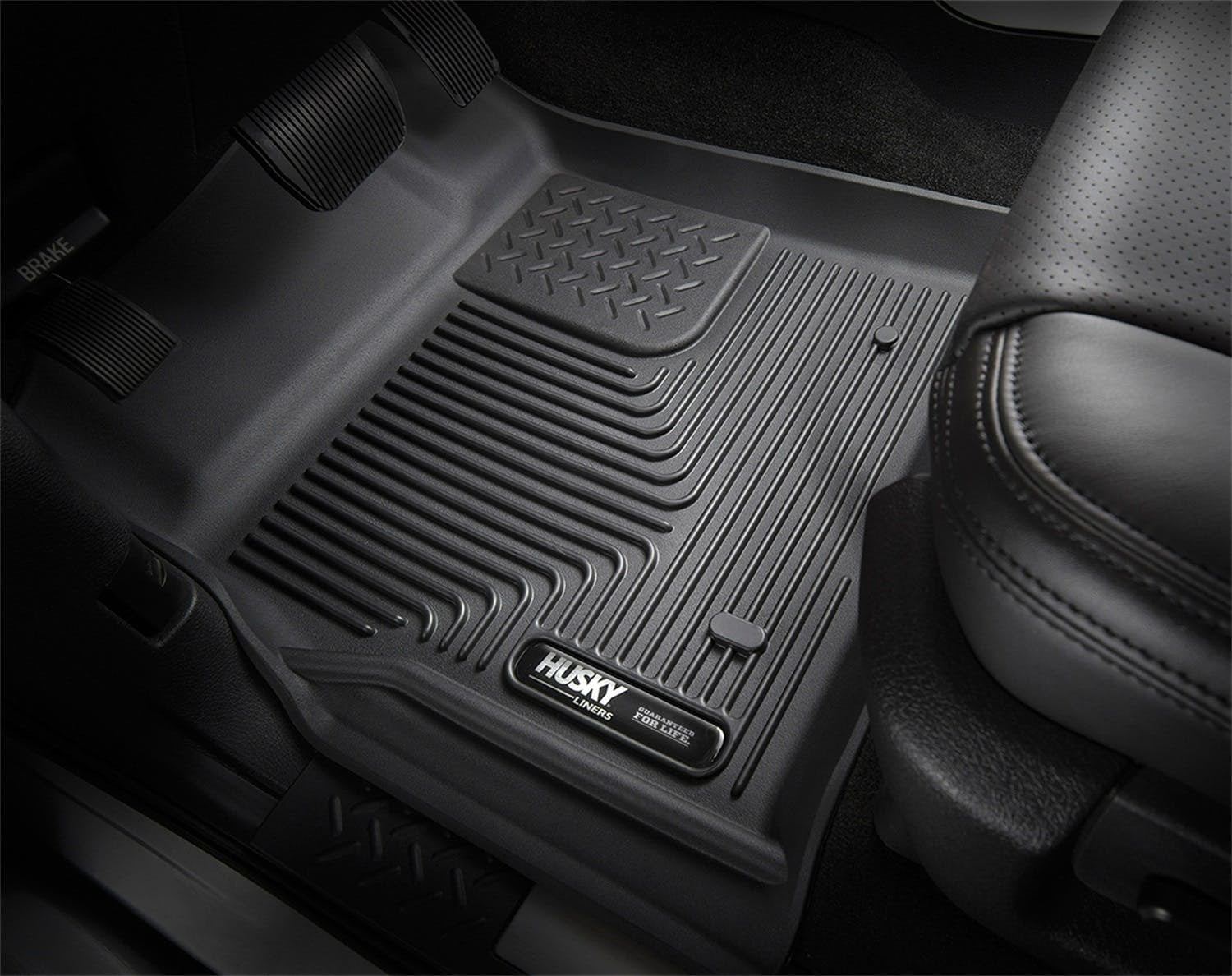 Husky Liners 52891 X-act Contour Series Front Floor Liners Black