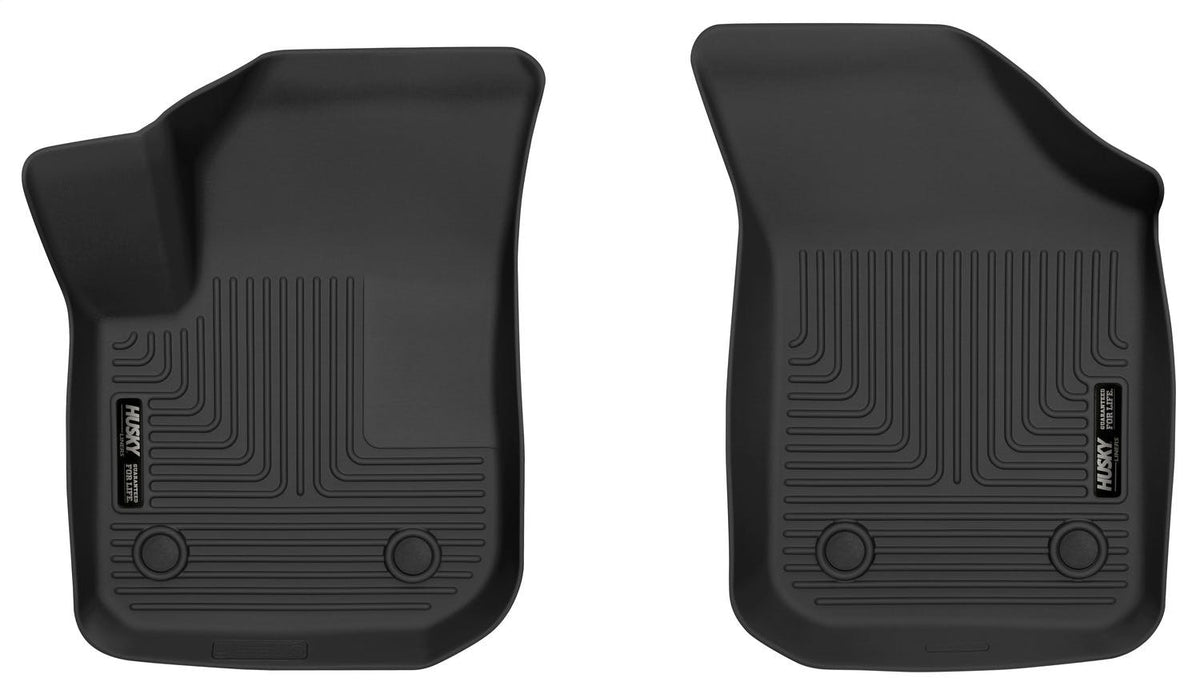 Husky Liners 52911 X-act Contour Series Front Floor Liners Black