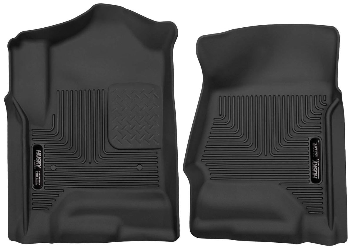 Husky Liners 53111 X-act Contour Series Front Floor Liners Black