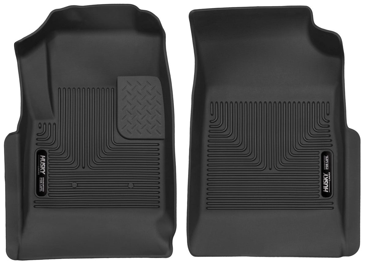 Husky Liners 53121 X-act Contour Series Front Floor Liners Black
