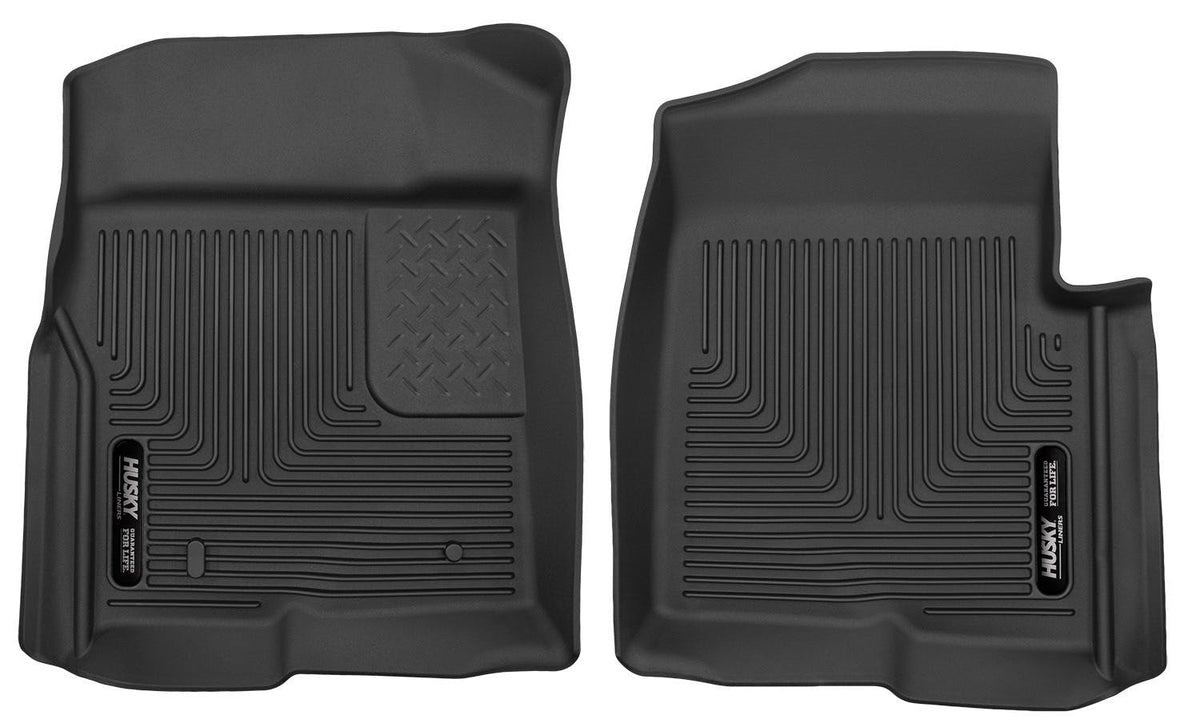 Husky Liners 53311 X-act Contour Series Front Floor Liners Black