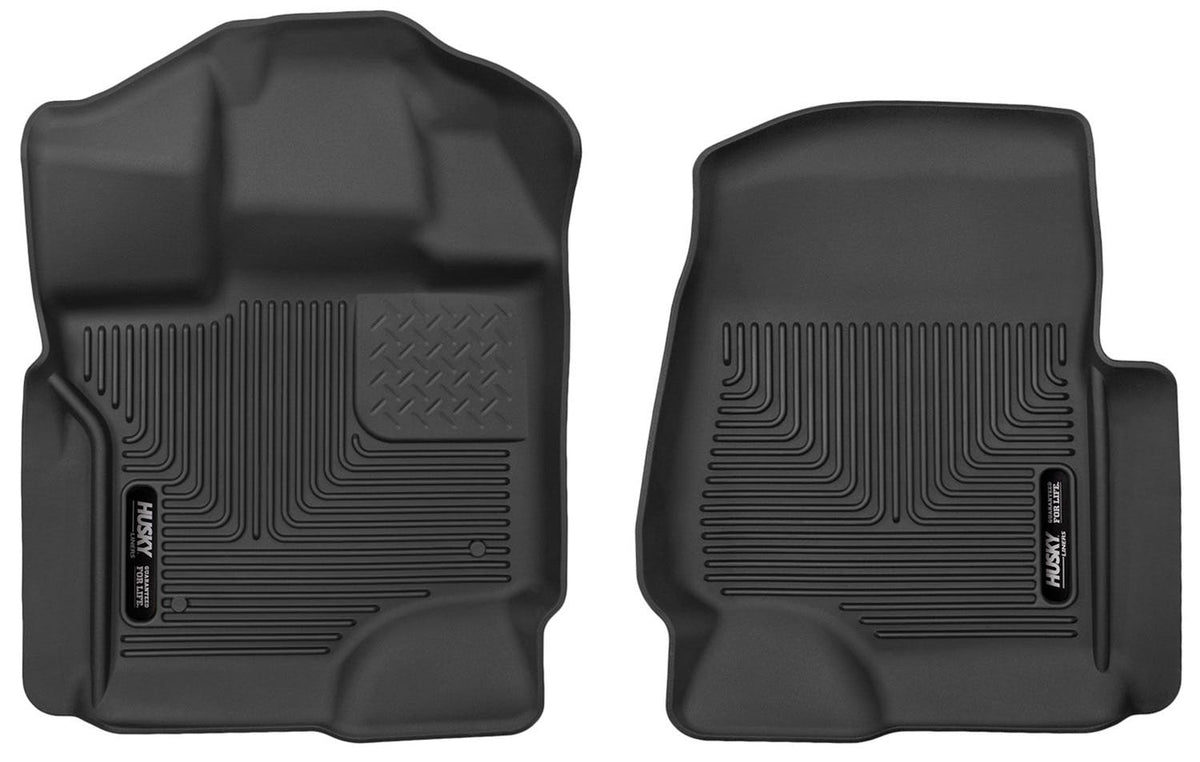 Husky Liners 53341 X-act Contour Series Front Floor Liners Black