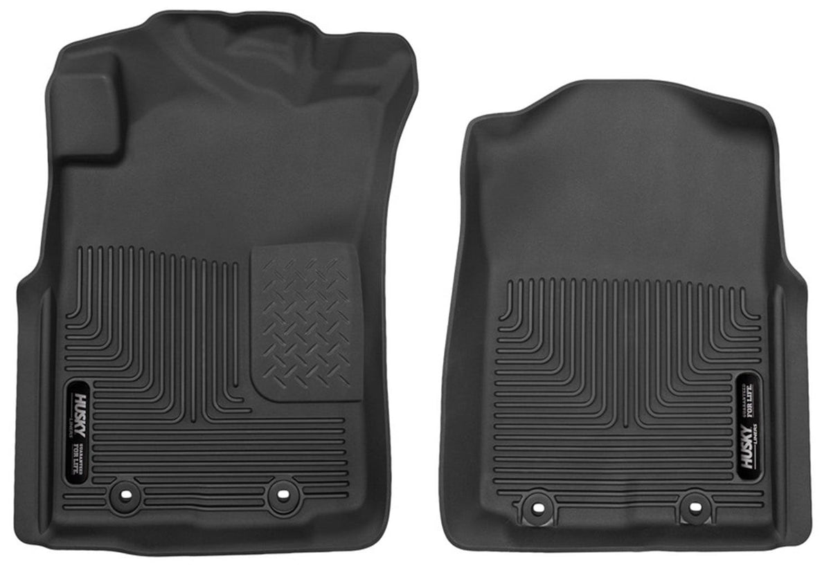 Husky Liners 53701 X-act Contour Series Front Floor Liners Black
