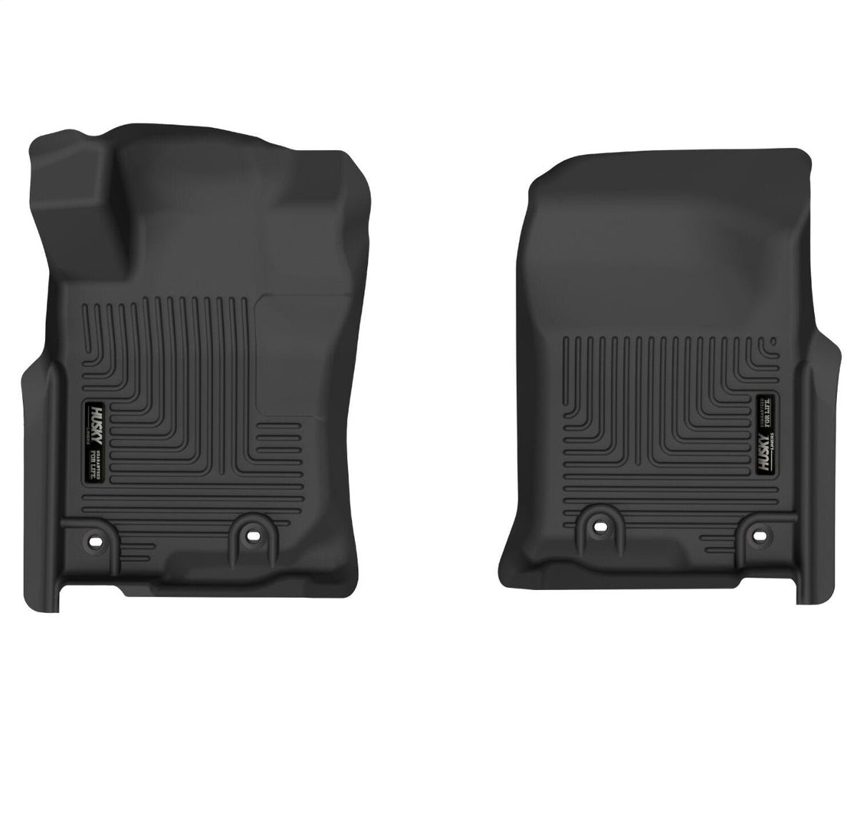 Husky Liners 53761 X-act Contour Series Front Floor Liners Black