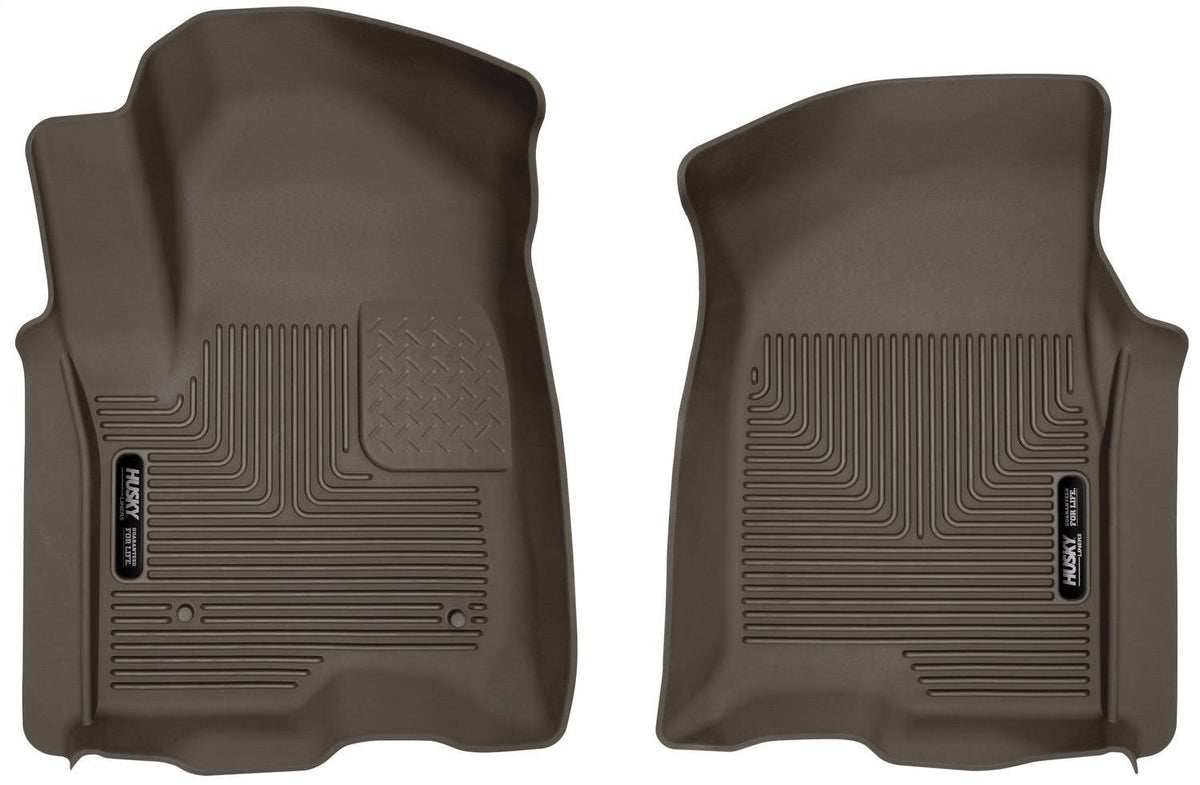 DISCONTINUED - Husky Liners 54100 X-act Contour Series Front Floor Liners Cocoa
