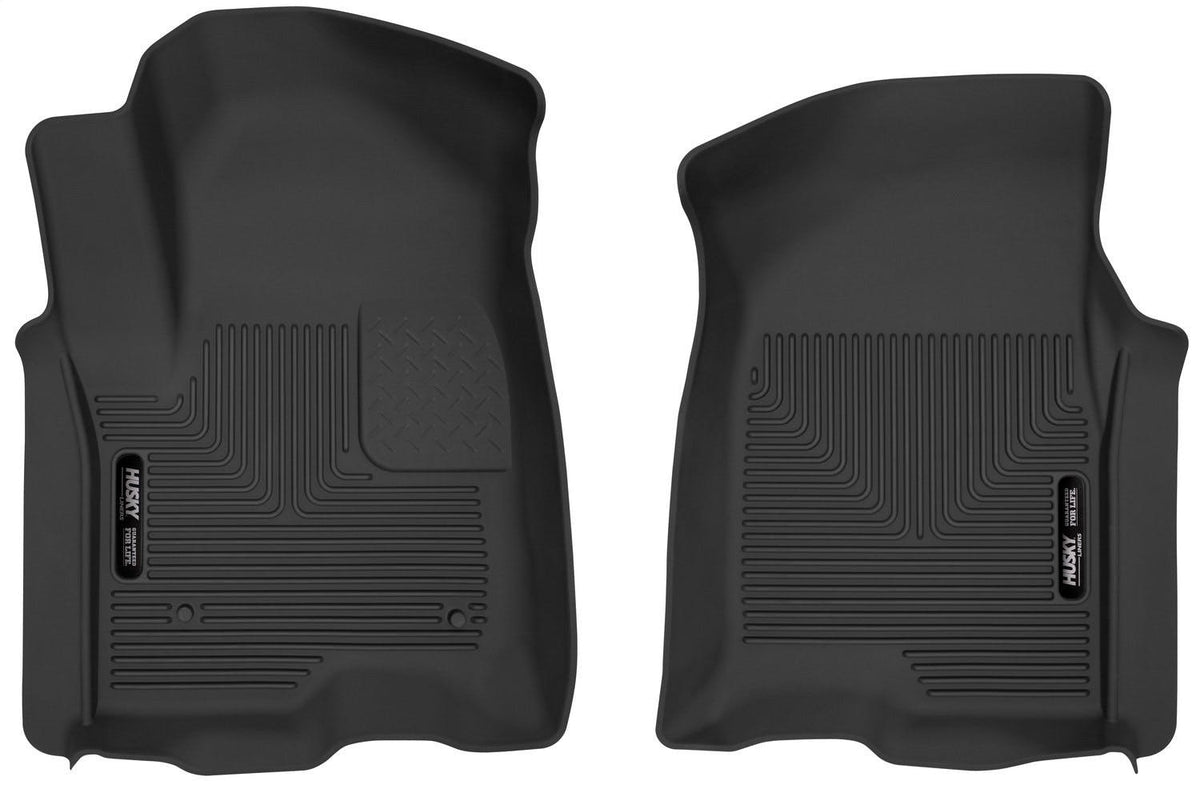 Husky Liners 54101 X-act Contour Series Front Floor Liners Black
