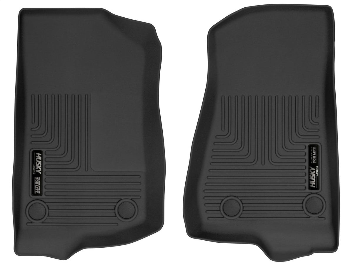 Husky Liners 54531 X-act Contour Series Front Floor Liners Black