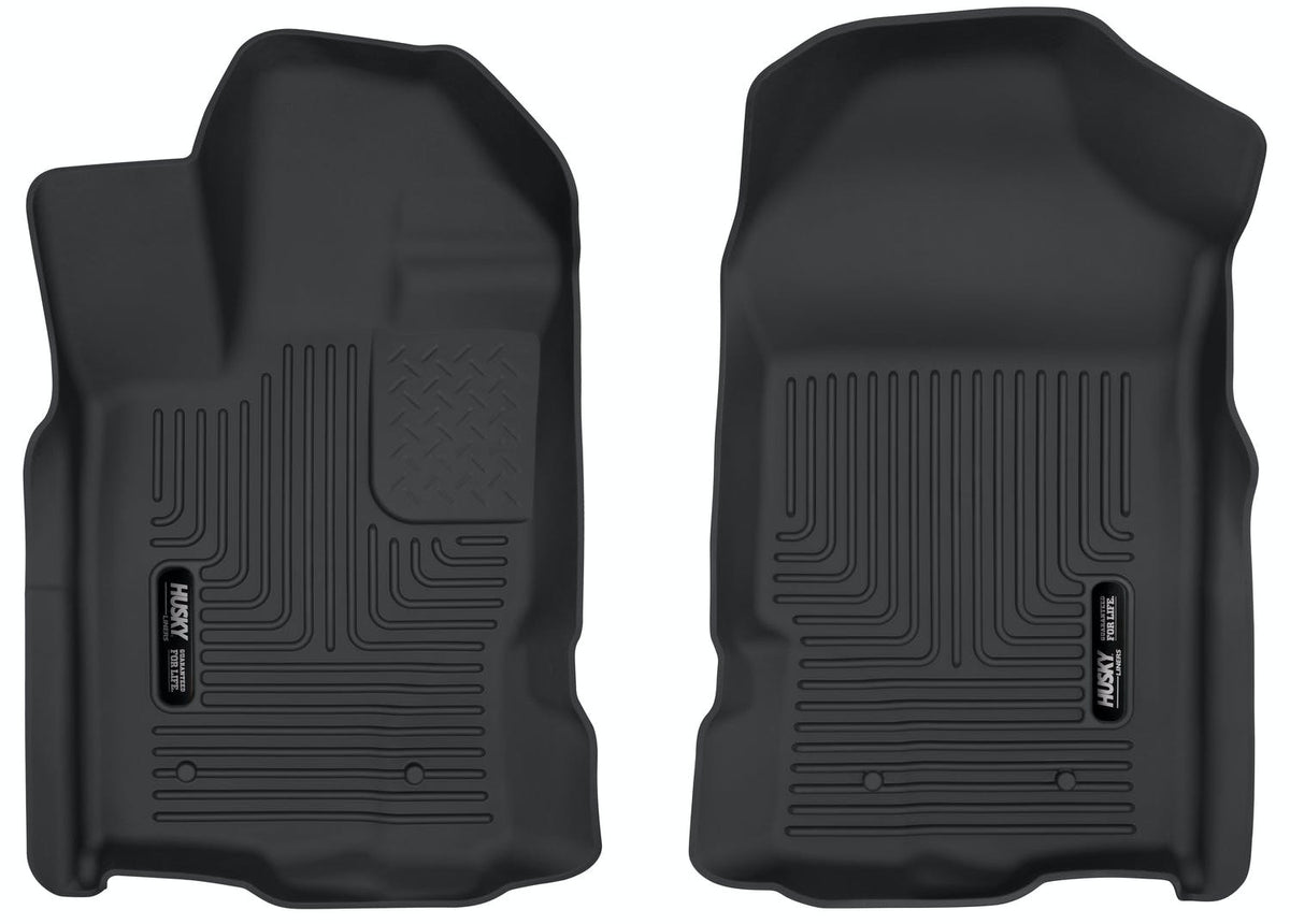 Husky Liners 54701 X-act Contour Series Front Floor Liners Black