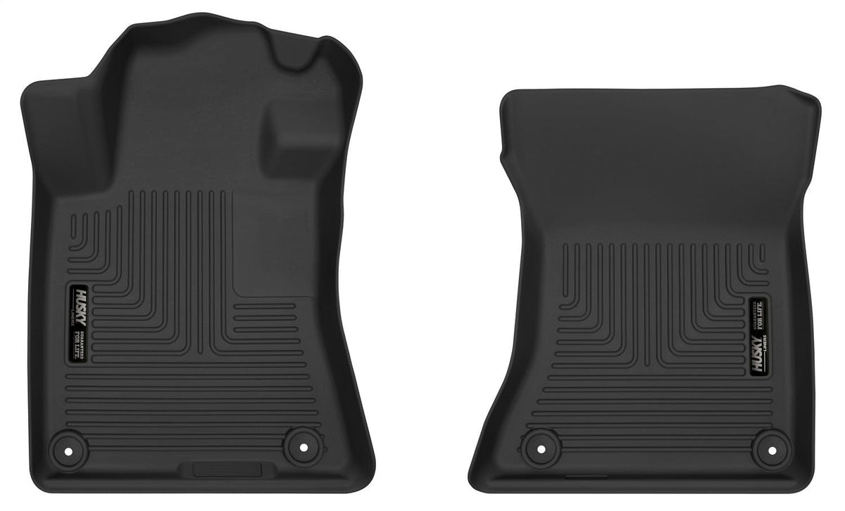Husky Liners 54851 X-act Contour Series Front Floor Liners Black