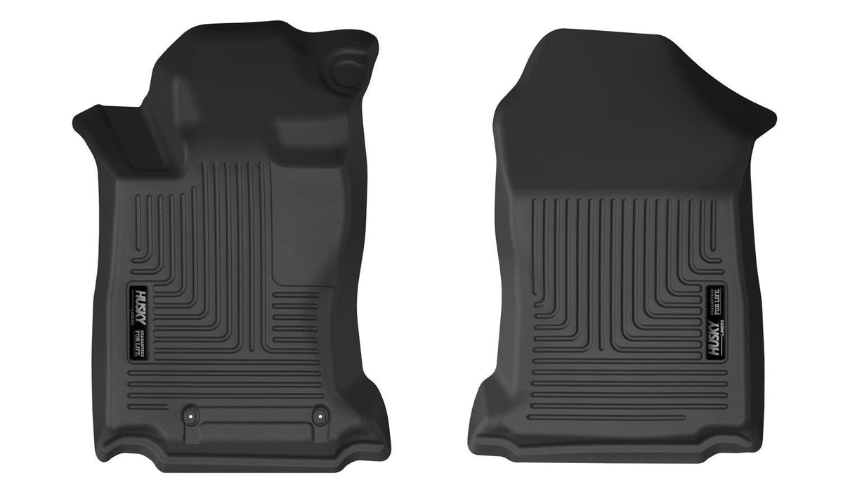 Husky Liners 54901 X-act Contour Series Front Floor Liners Black
