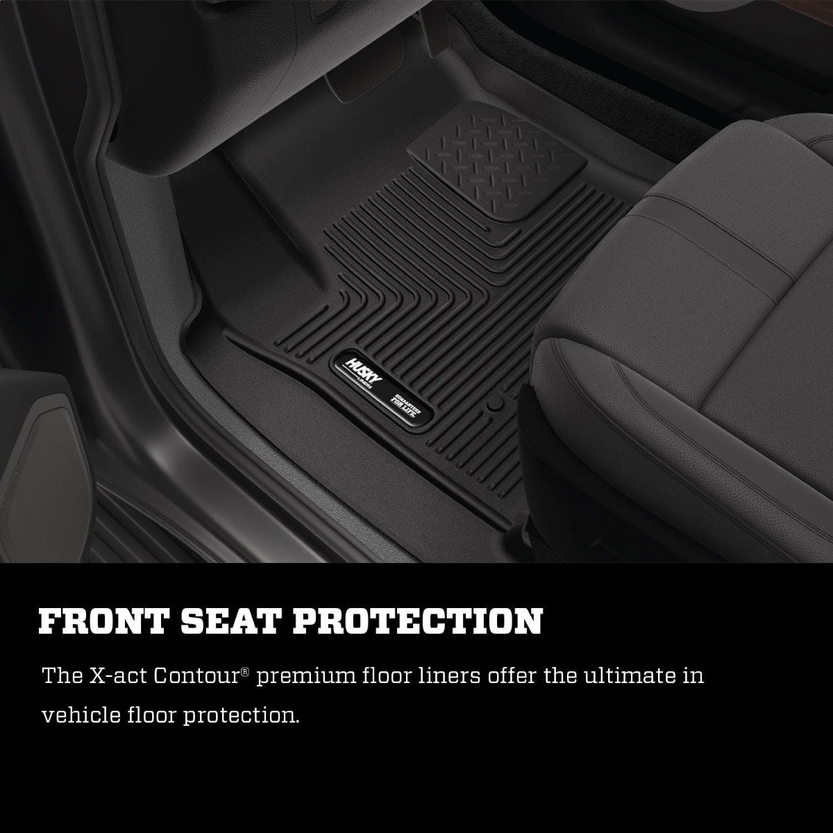 Husky Liners 55271 X-act Contour Series 2nd Seat Floor Liner Black