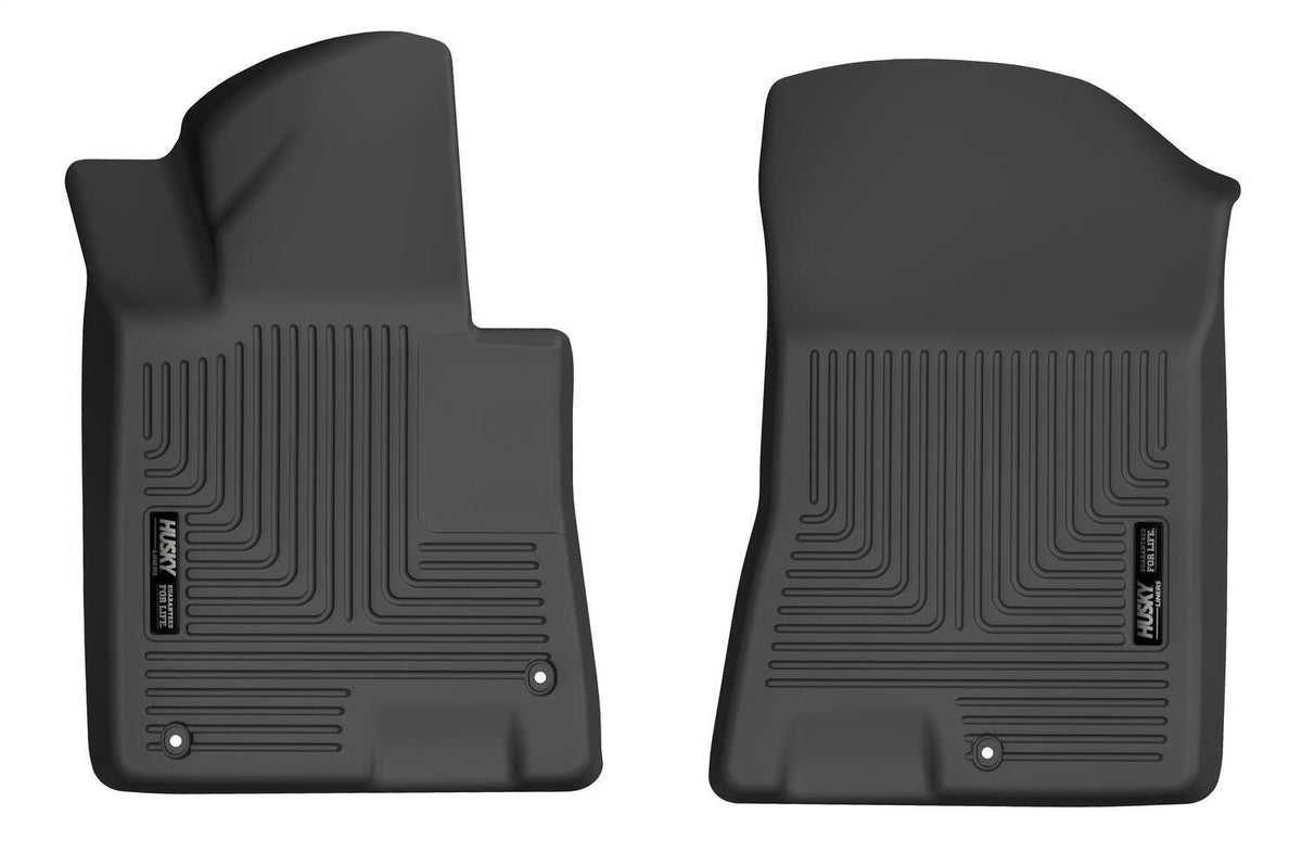 Husky Liners 55301 X-act Contour Series Front Floor Liners Black