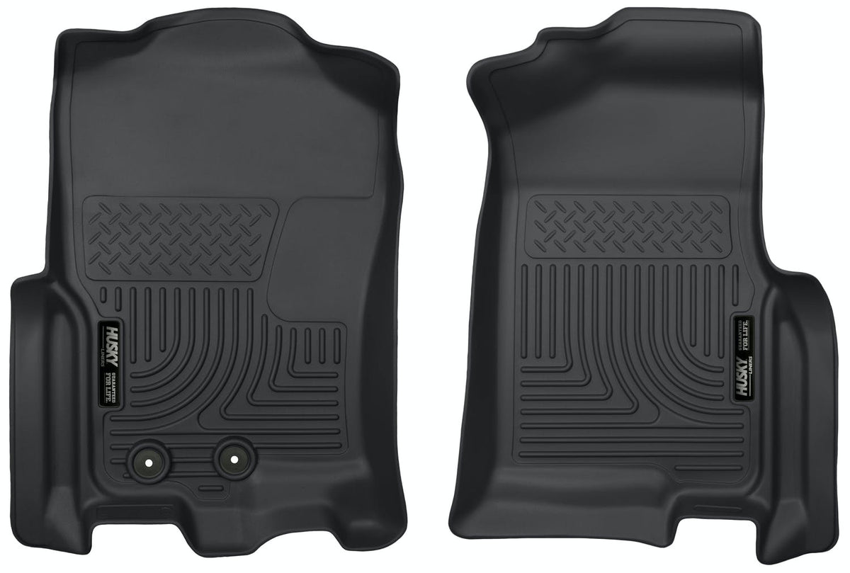 Husky Liners 55341 X-act Contour Series Front Floor Liners Black