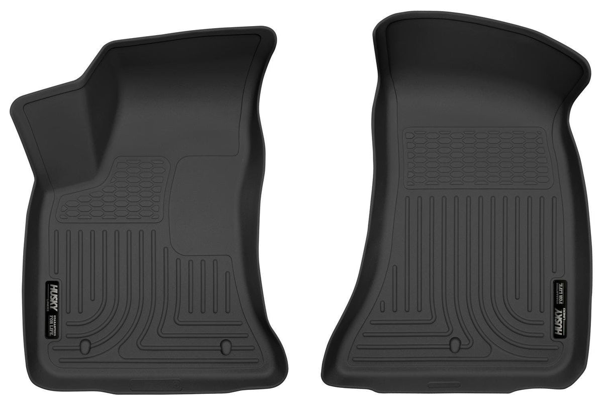 Husky Liners 55371 X-act Contour Series Front Floor Liners Black