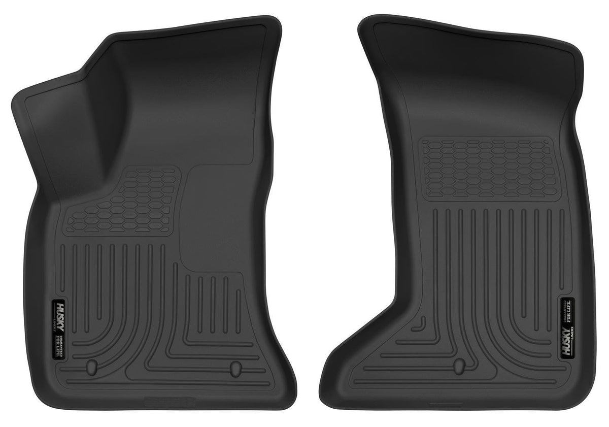 Husky Liners 55391 X-act Contour Series Front Floor Liners Black