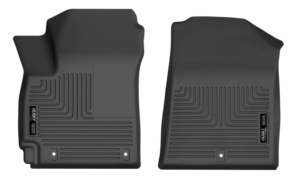 Husky Liners 55811 X-act Contour Series Front Floor Liners Black