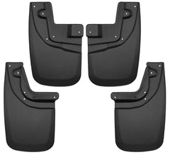 Husky Liners 56936 Custom Mud Guards Front and Rear Mud Guard Set Black