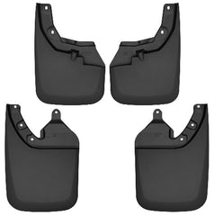 Husky Liners 56946 Custom Mud Guards Front and Rear Mud Guard Set Black