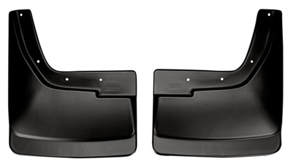Husky Liners 57051 Custom Mud Guards Dually Rear Mud Guards Black