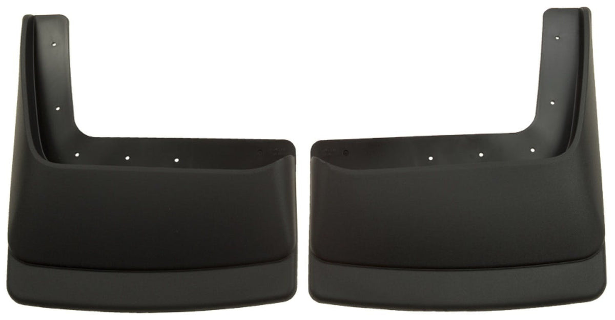 Husky Liners 57071 Custom Mud Guards Dually Rear Mud Guards Black