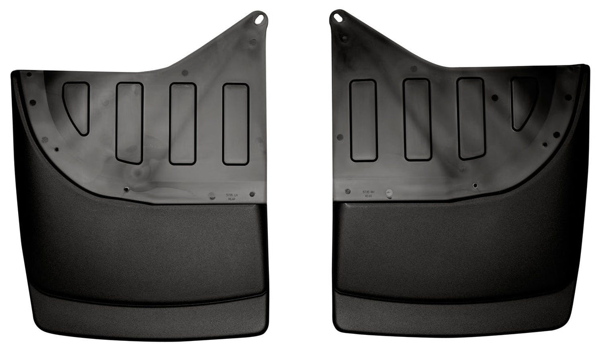 Husky Liners 57351 Custom Mud Guards Dually Rear Mud Guards Black