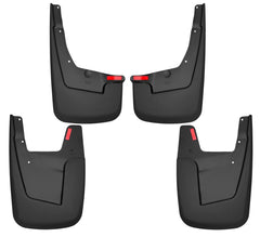 Husky Liners 58146 Custom Mud Guards Front and Rear Mud Guard Set Black