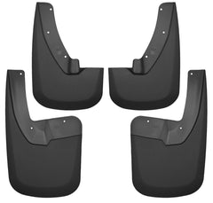 Husky Liners 58186 Custom Mud Guards Front and Rear Mud Guard Set Black
