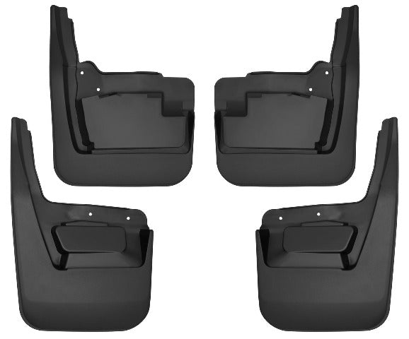 Husky Liners 58276 Custom Mud Guards Front and Rear Mud Guard Set Black