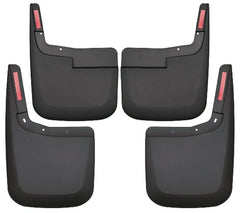 Husky Liners 58286 Custom Mud Guards Front and Rear Mud Guard Set Black
