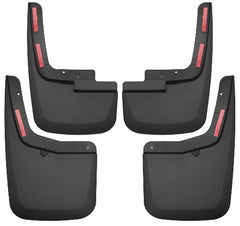 Husky Liners 58456 Custom Mud Guards Front and Rear Mud Guard Set Black