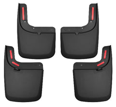 Husky Liners 58476 Custom Mud Guards Front and Rear Mud Guard Set Black