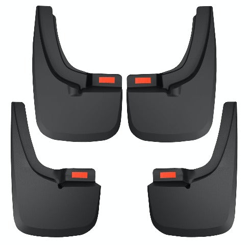 Husky Liners 58516 Custom Mud Guards Front and Rear Mud Guard Set Black