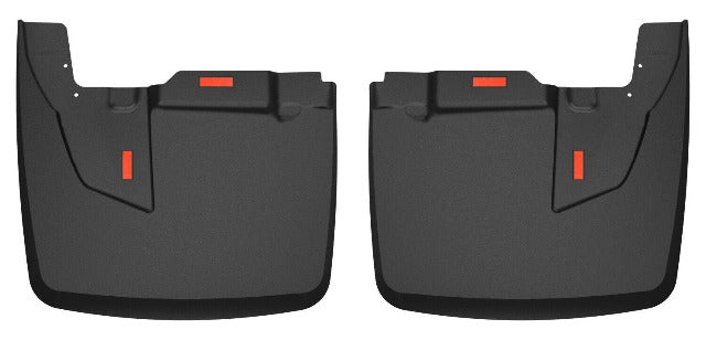Husky Liners 59071 Custom Mud Guards Dually Rear Mud Guards Black