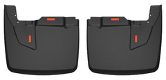 Husky Liners 59071 Custom Mud Guards Dually Rear Mud Guards Black