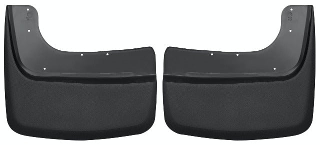 Husky Liners 59481 Custom Mud Guards Dually Rear Mud Guards Black