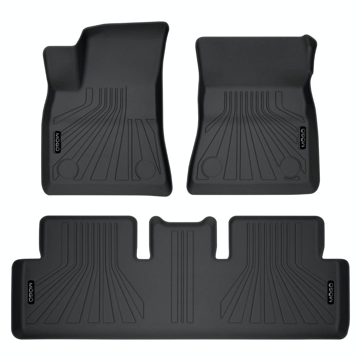 DISCONTINUED - Husky Liners 70458 MOGO Front and 2nd Seat Floor Liners Black
