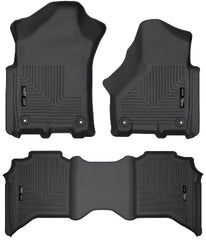 Husky Liners 94111 Weatherbeater Series Front and 2nd Seat Floor Liners Black