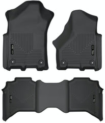 Husky Liners 94111 Weatherbeater Series Front and 2nd Seat Floor Liners Black