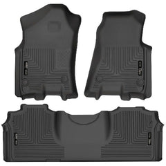 Husky Liners 94131 Weatherbeater Series Front and 2nd Seat Floor Liners Black