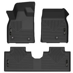 Husky Liners 95071 Weatherbeater Series Front and 2nd Seat Floor Liners Black