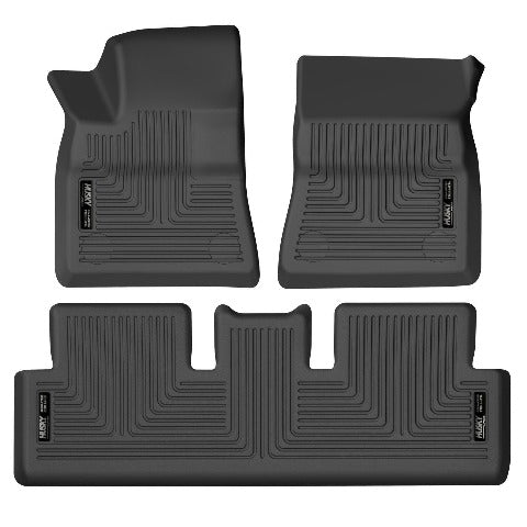Husky Liners 95091 Weatherbeater Series Front and 2nd Seat Floor Liners Black