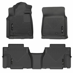 Husky Liners 95131 Weatherbeater - Front & 2nd Seat Floor Liners (Footwell Coverage)