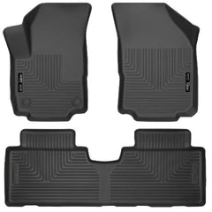 Husky Liners 95151 Weatherbeater Series Front and 2nd Seat Floor Liners Black
