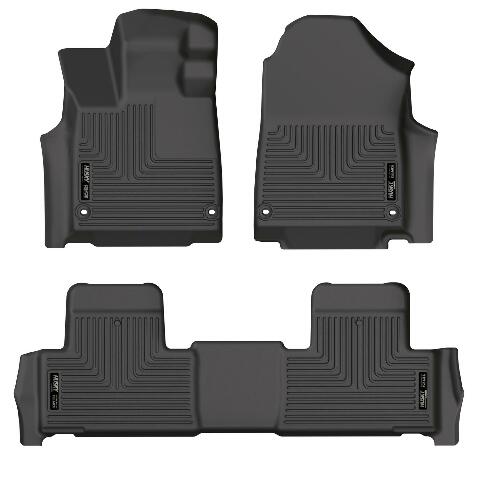 Husky Liners 95181 Weatherbeater - Front & 2nd Seat Floor Liners